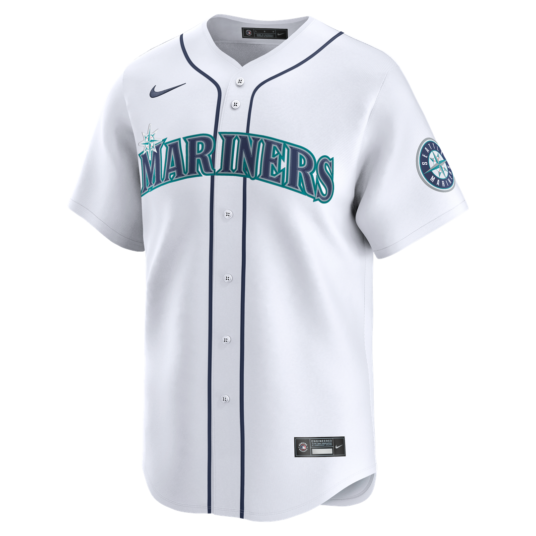 Seattle Mariners Josh Naylor Home Limited Jersey - White