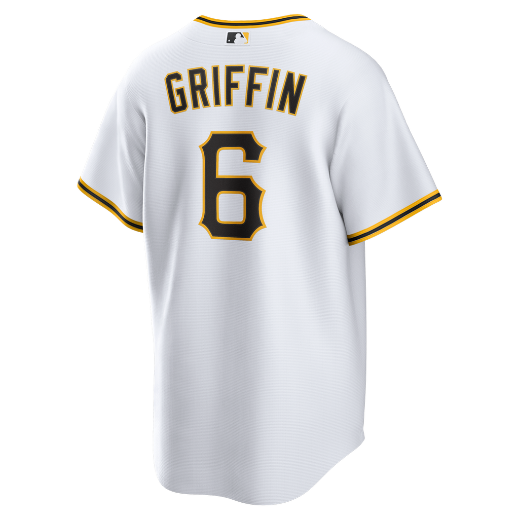 Pittsburgh Pirates Konnor Griffin Home Replica Jersey - White