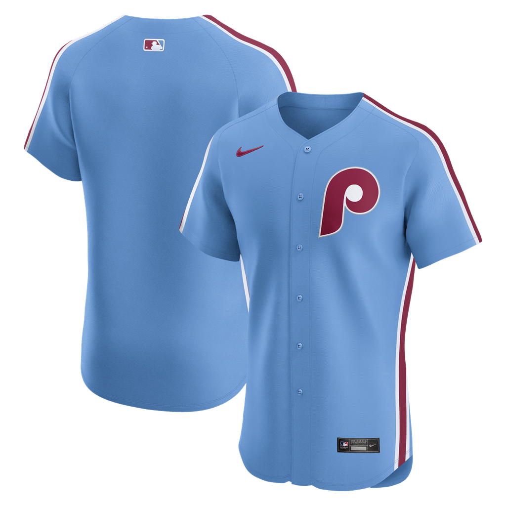 Philadelphia Phillies Alternate Elite Jersey - Light Blue