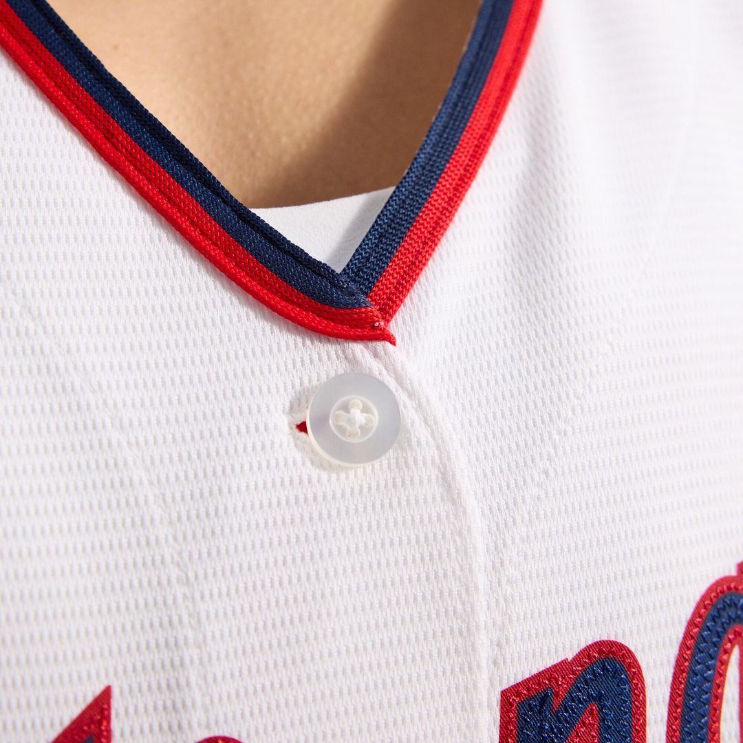 Washington Nationals CJ Abrams Women's Home Replica Jersey - White