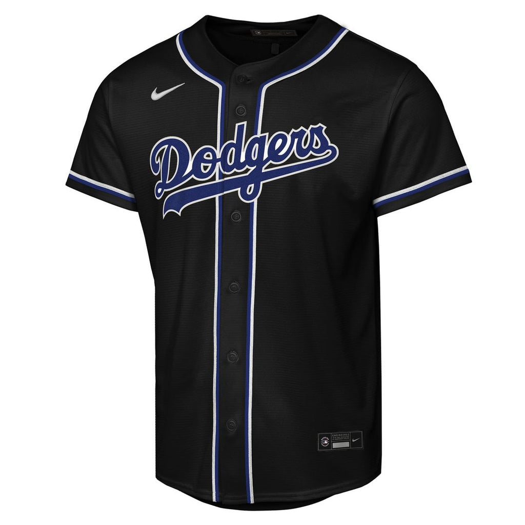 Los Angeles Dodgers Mookie Betts Youth Fashion Replica Jersey - Black