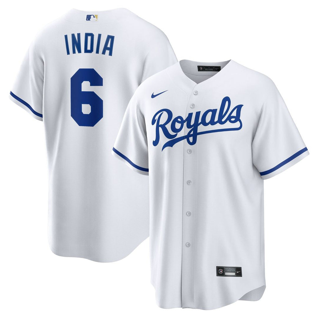 Kansas City Royals Jonathan India Home Replica Jersey - White