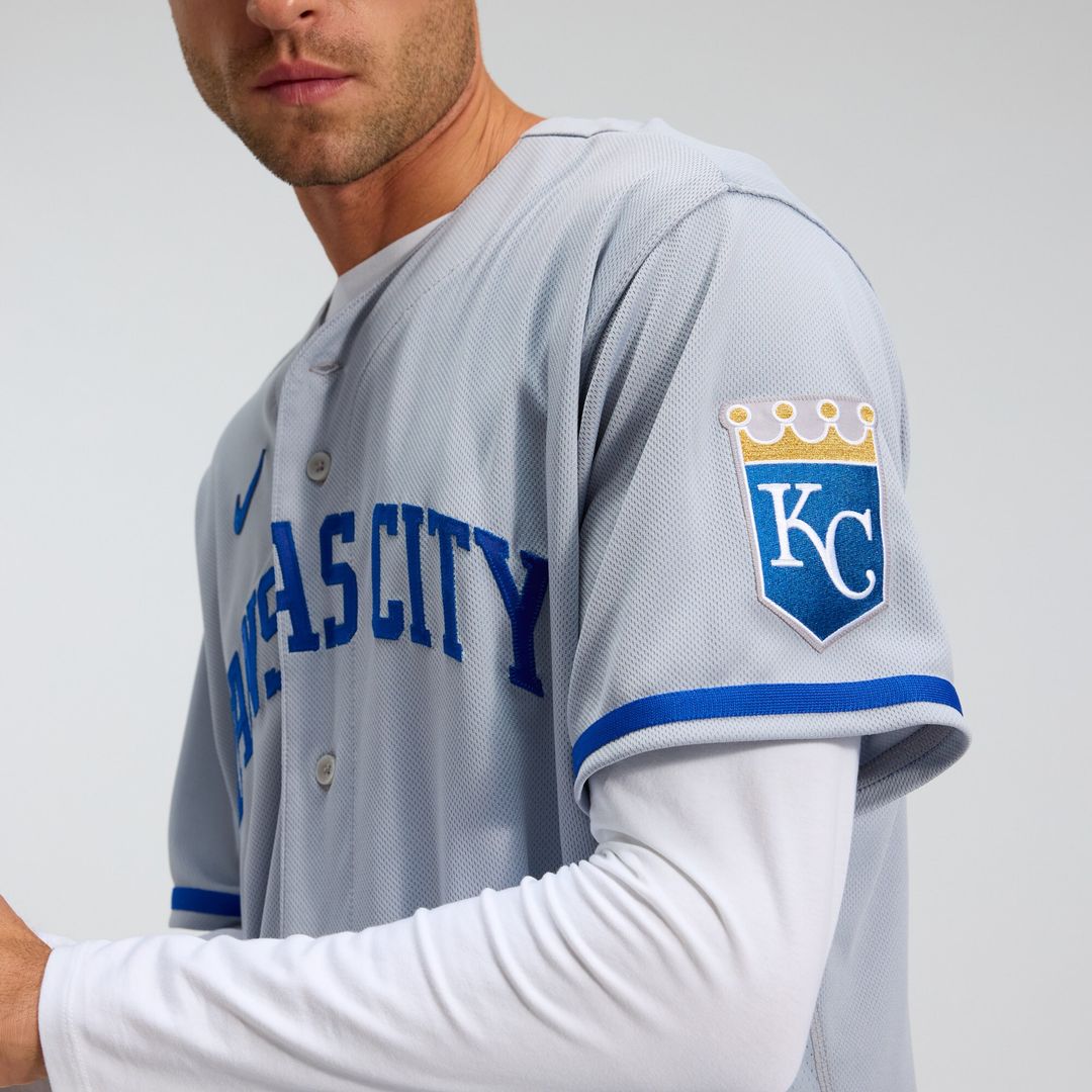 Kansas City Royals 2022 Road Authentic Jersey - Gray