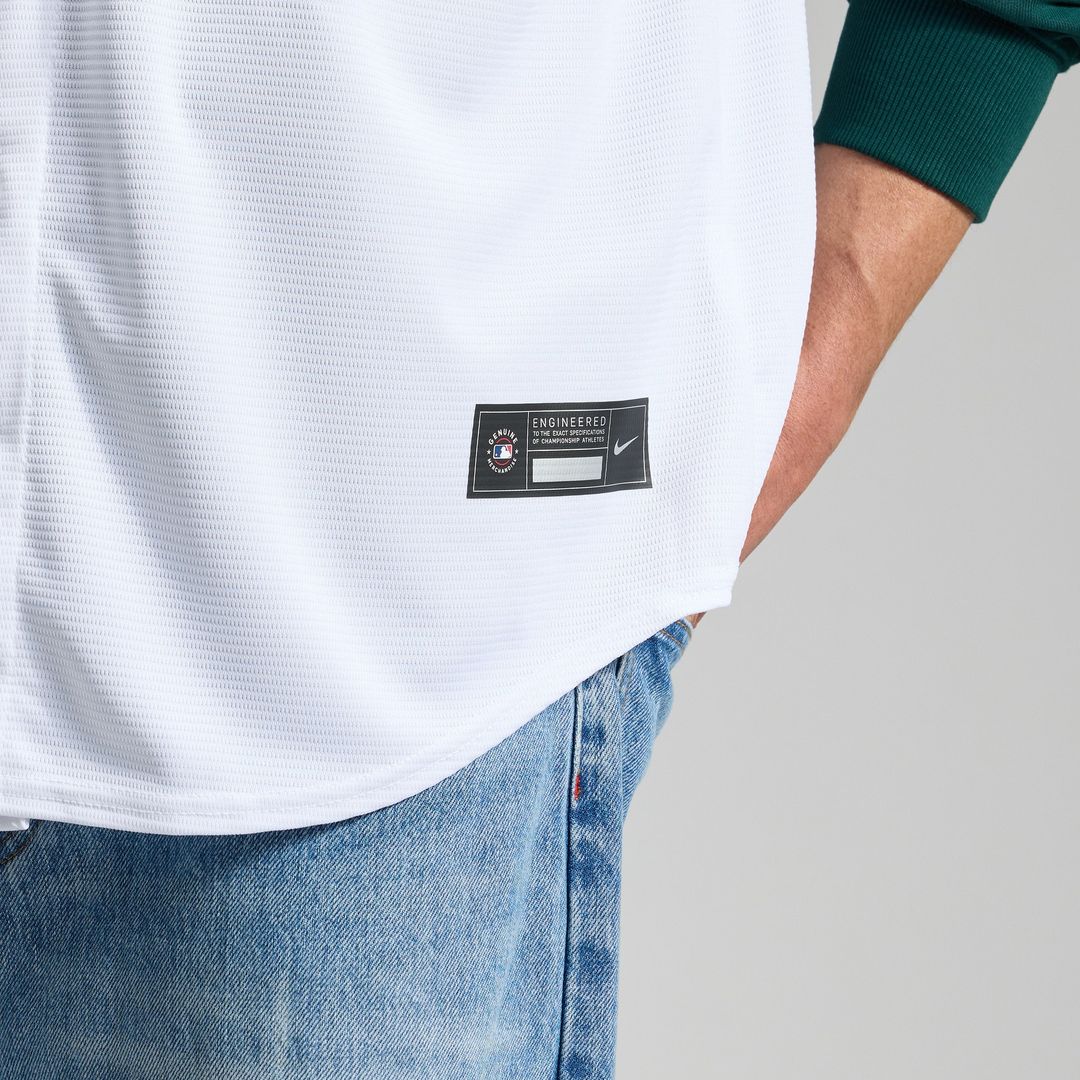 Athletics Nick Kurtz Home Replica Jersey - White