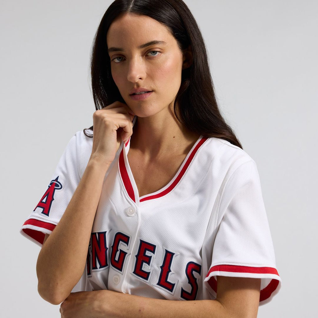 Los Angeles Angels Women's Home Limited Jersey - White