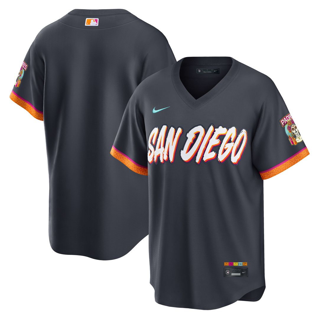 San Diego Padres 2026 City Connect Stadium Jersey - Obsidian