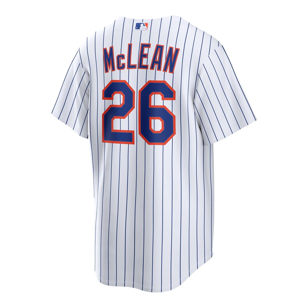 New York Mets Nolan McLean Home Replica Jersey - White