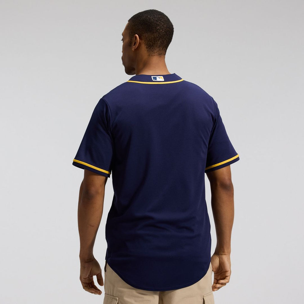 Milwaukee Brewers Alternate Replica Team Jersey - Navy