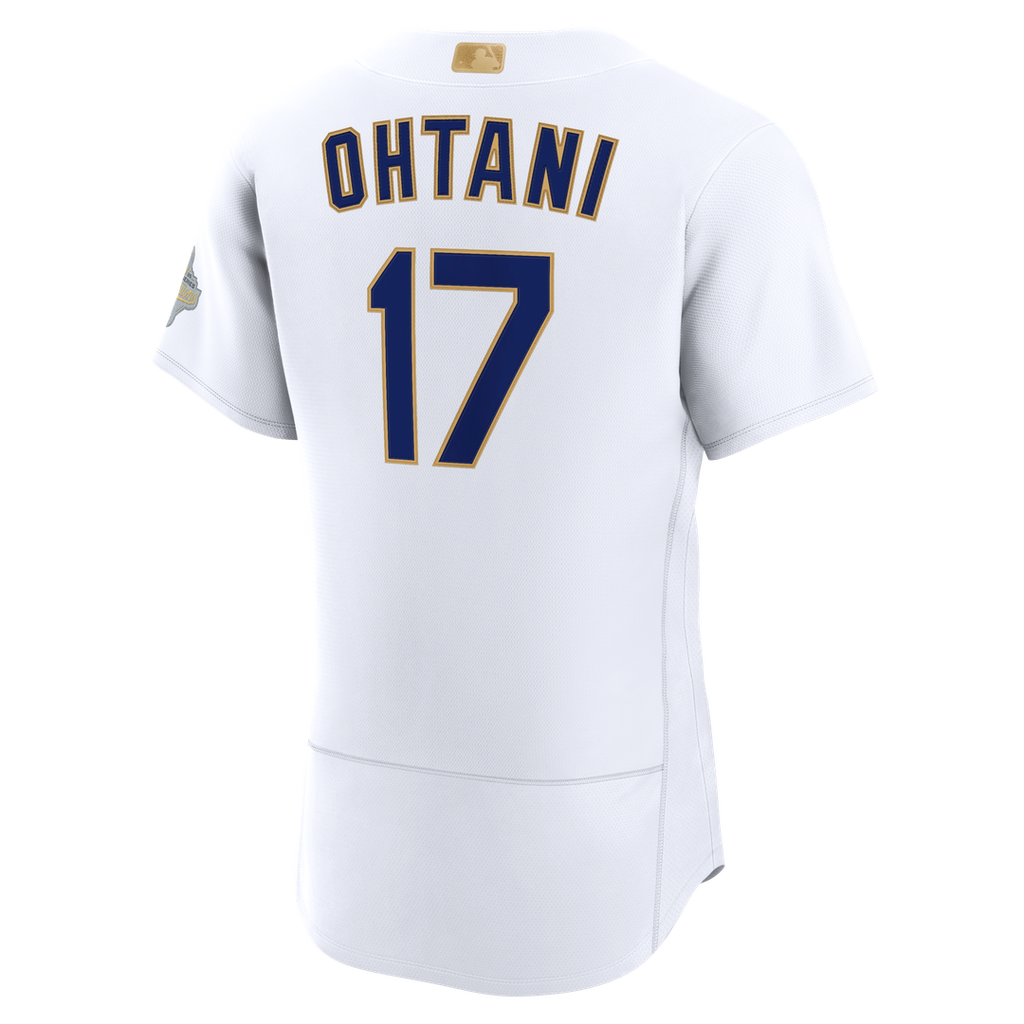 Los Angeles Dodgers Shohei Ohtani 2026 Gold Collection Authentic Jersey - White