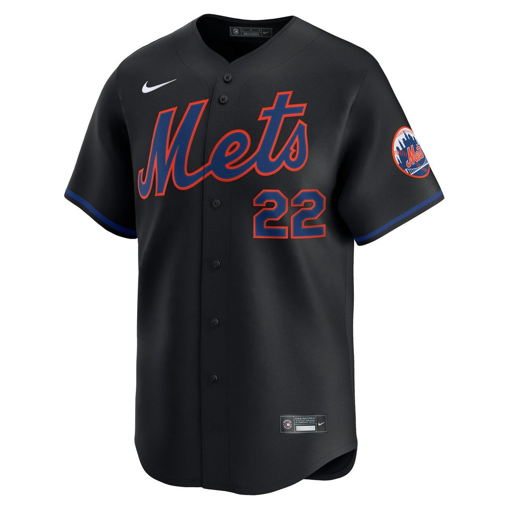 New York Mets Juan Soto Alternate Limited Jersey - Black