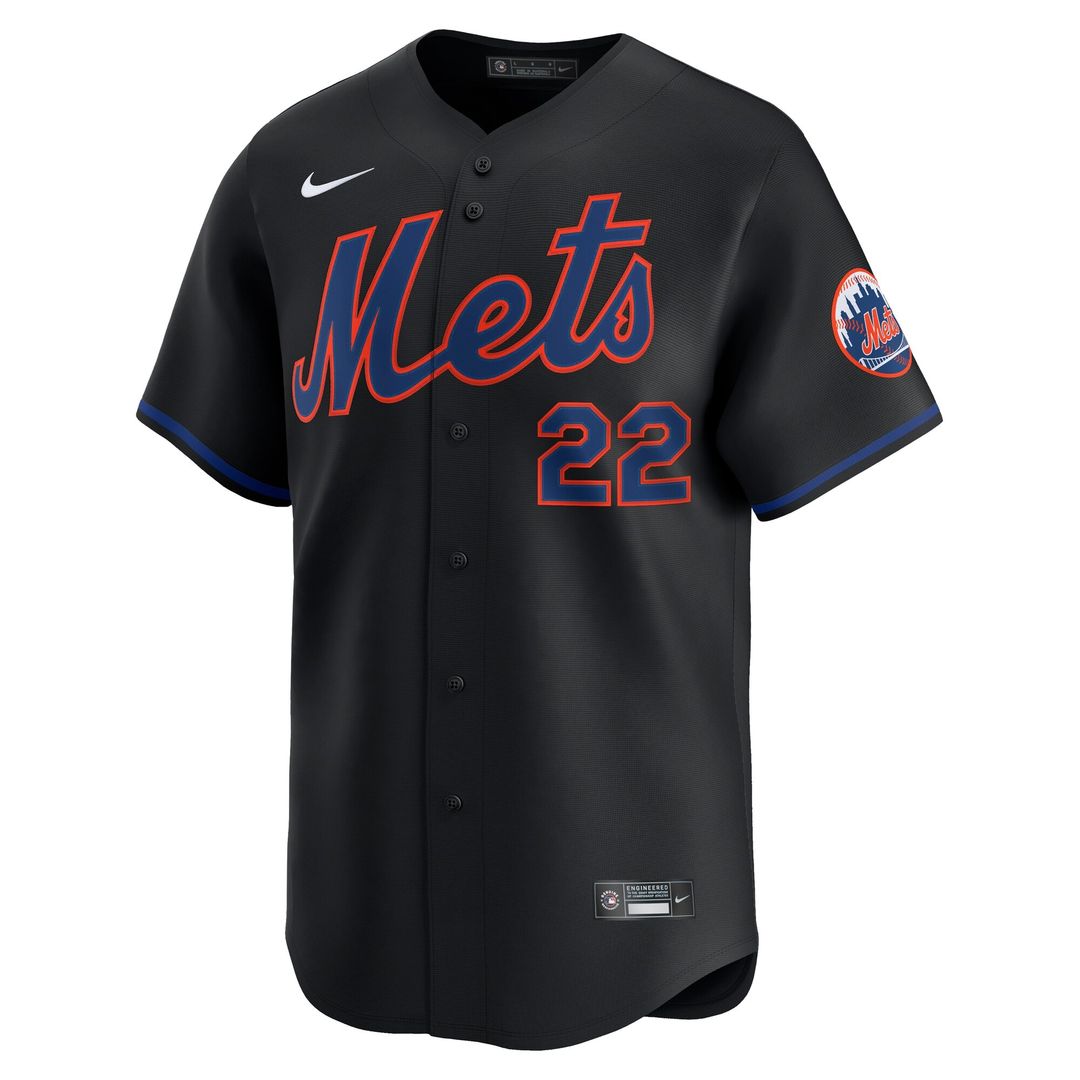 New York Mets Juan Soto Alternate Limited Jersey - Black