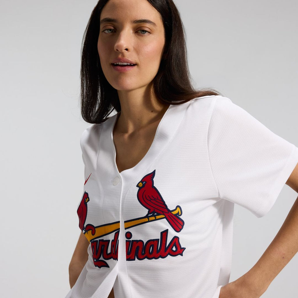 St. Louis Cardinals Women's Home Replica Team Jersey - White