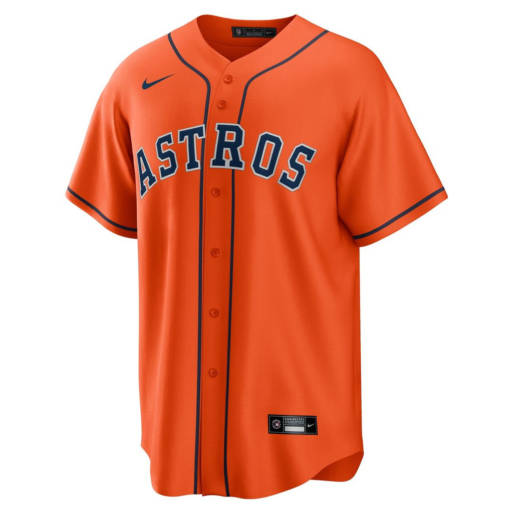 Houston Astros Alternate Replica Team Jersey - Orange