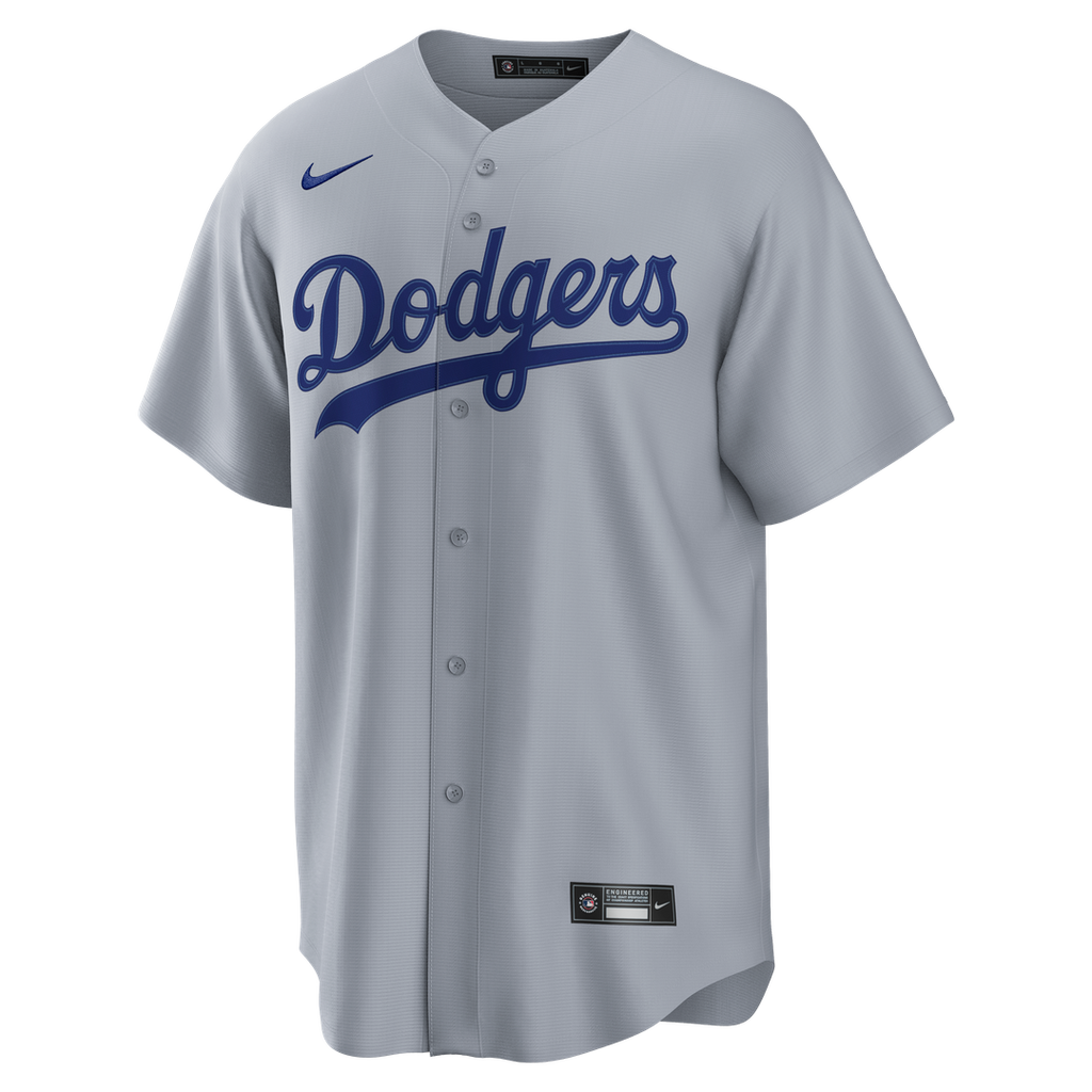 Los Angeles Dodgers Mookie Betts Road Replica Jersey - Gray