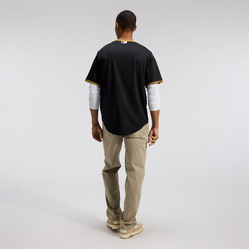 Pittsburgh Pirates Alternate Replica Team Jersey - Black