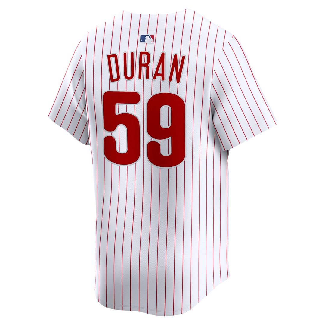 Philadelphia Phillies Jhoan Duran Home Limited Jersey - White