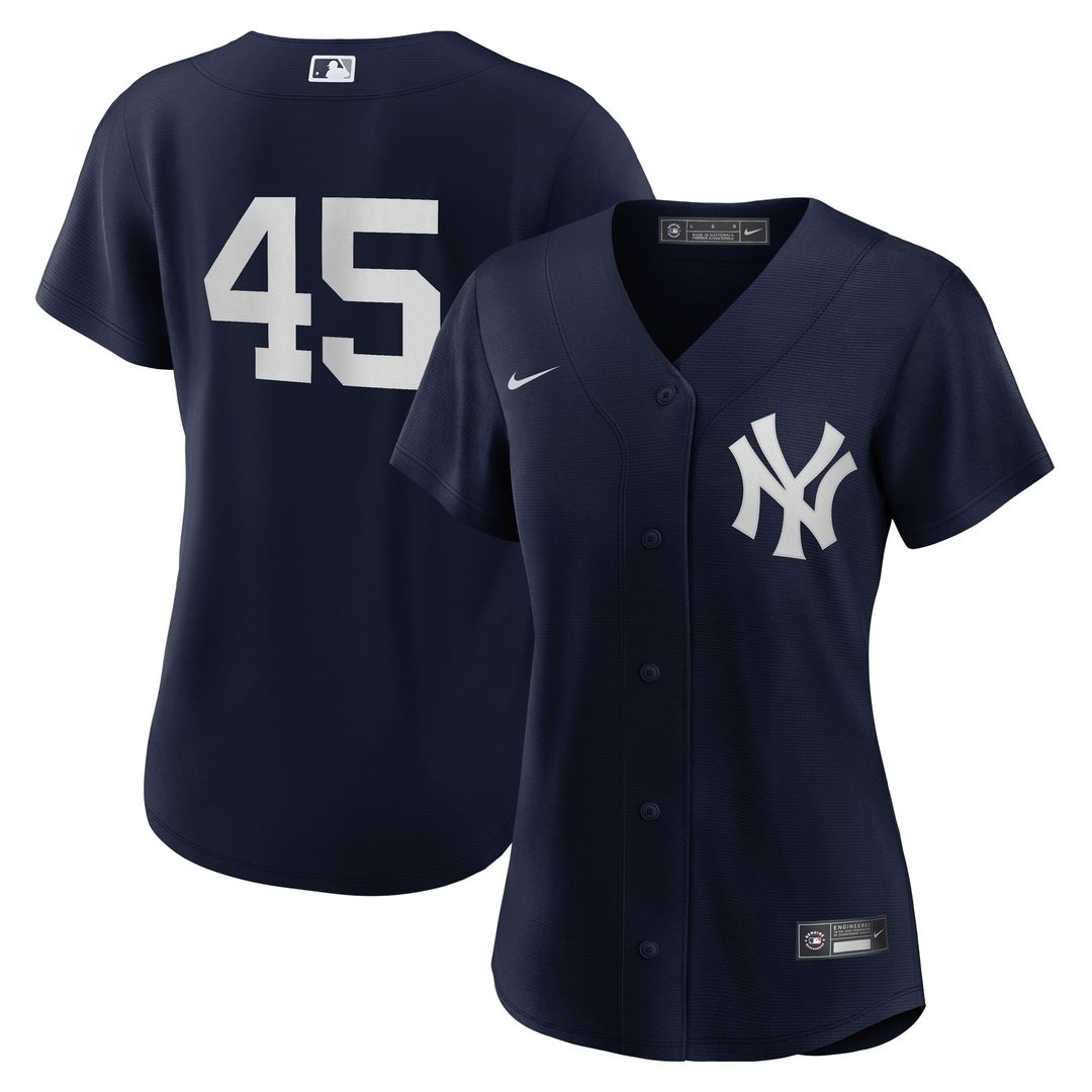 New York Yankees Gerrit Cole Women's Alternate Replica Jersey - Navy