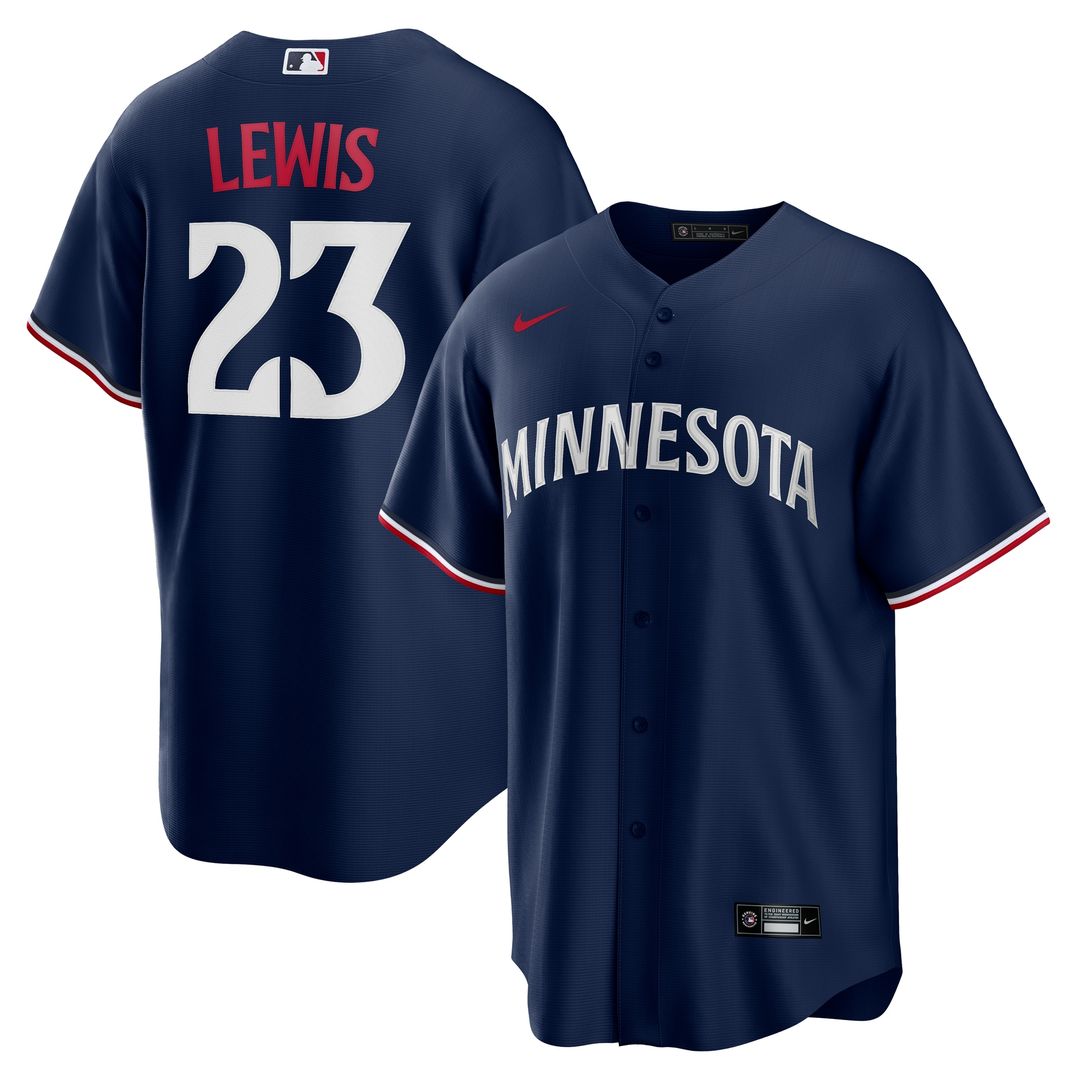 Minnesota Twins Royce Lewis Alternate 2 Replica Jersey - Navy