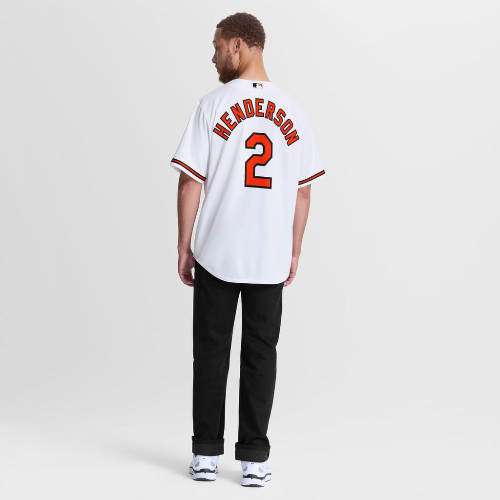 Baltimore Orioles Gunnar Henderson Home Replica Jersey - White