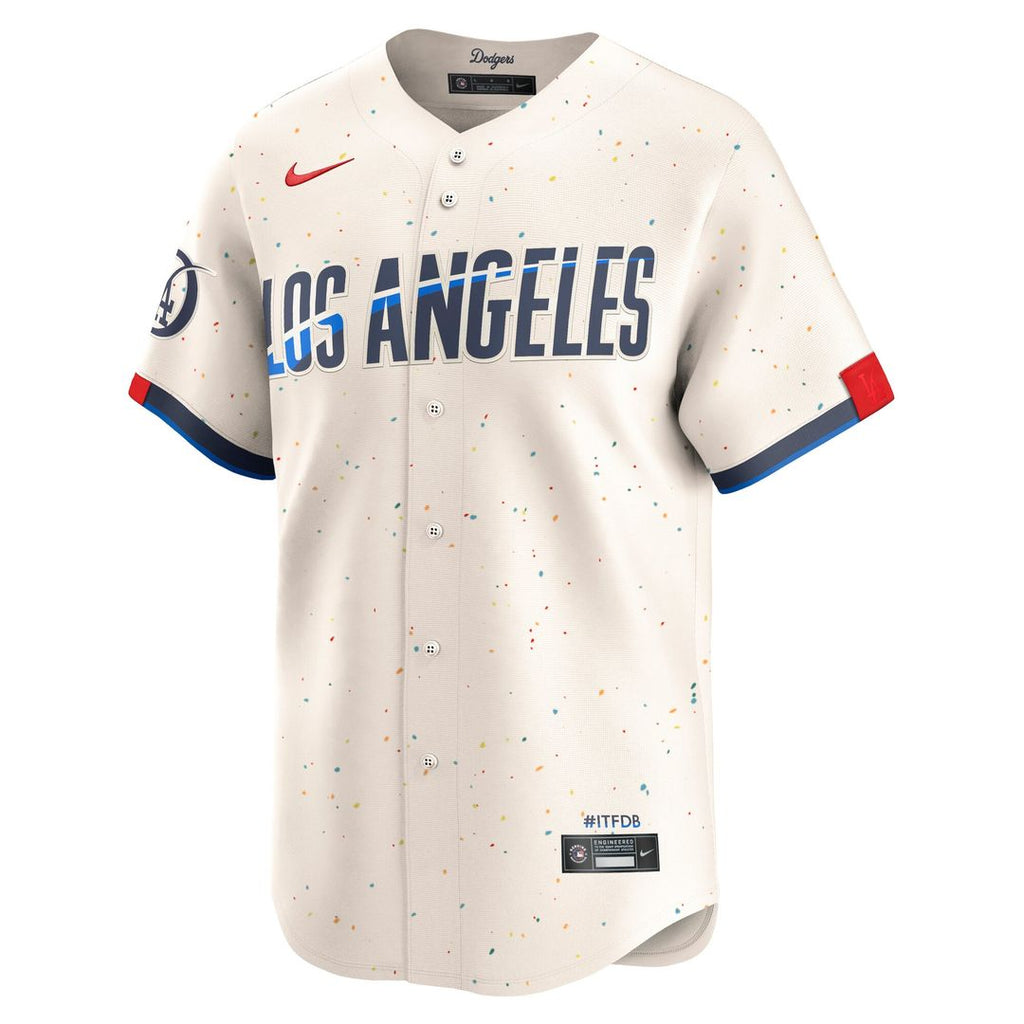 Los Angeles Dodgers City Connect Limited Jersey - Cream