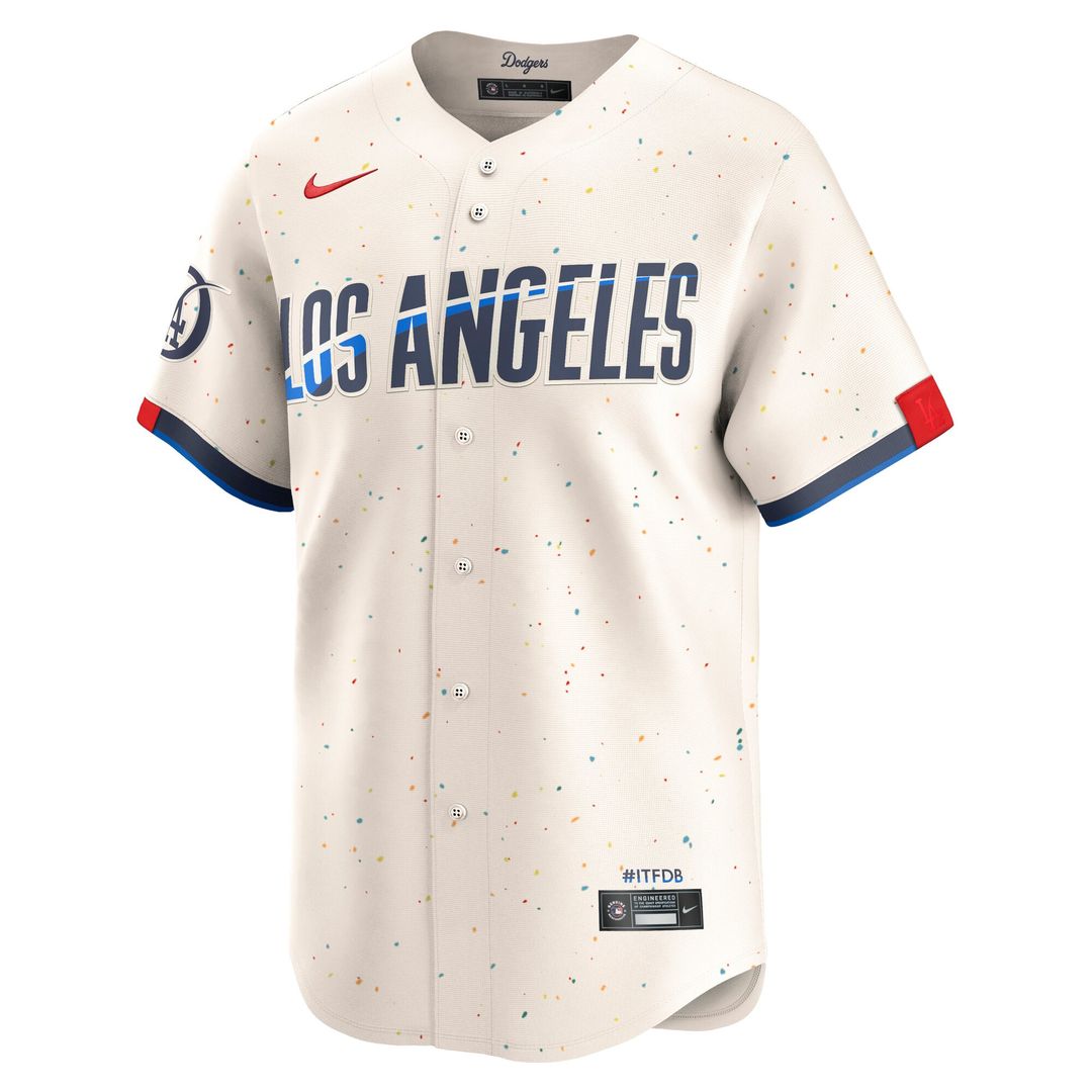 Los Angeles Dodgers City Connect Limited Jersey - Cream