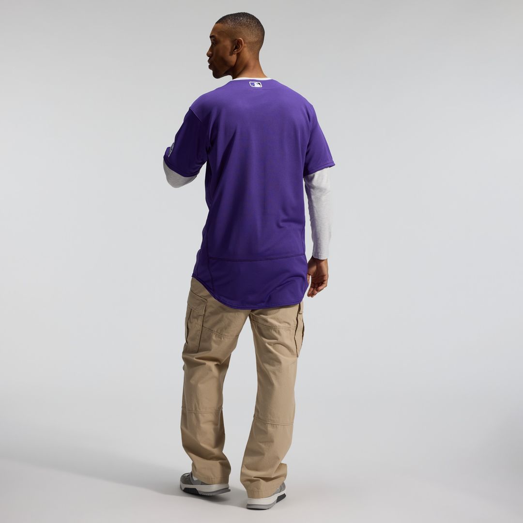 Colorado Rockies Alternate Authentic Jersey - Purple