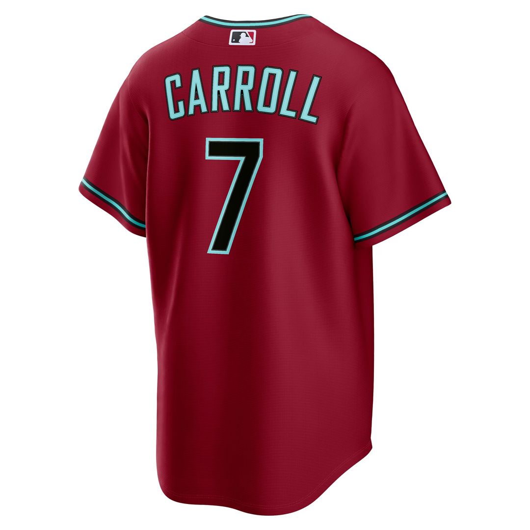 Arizona Diamondbacks Corbin Carroll Alternate 2 Replica Jersey - Crimson