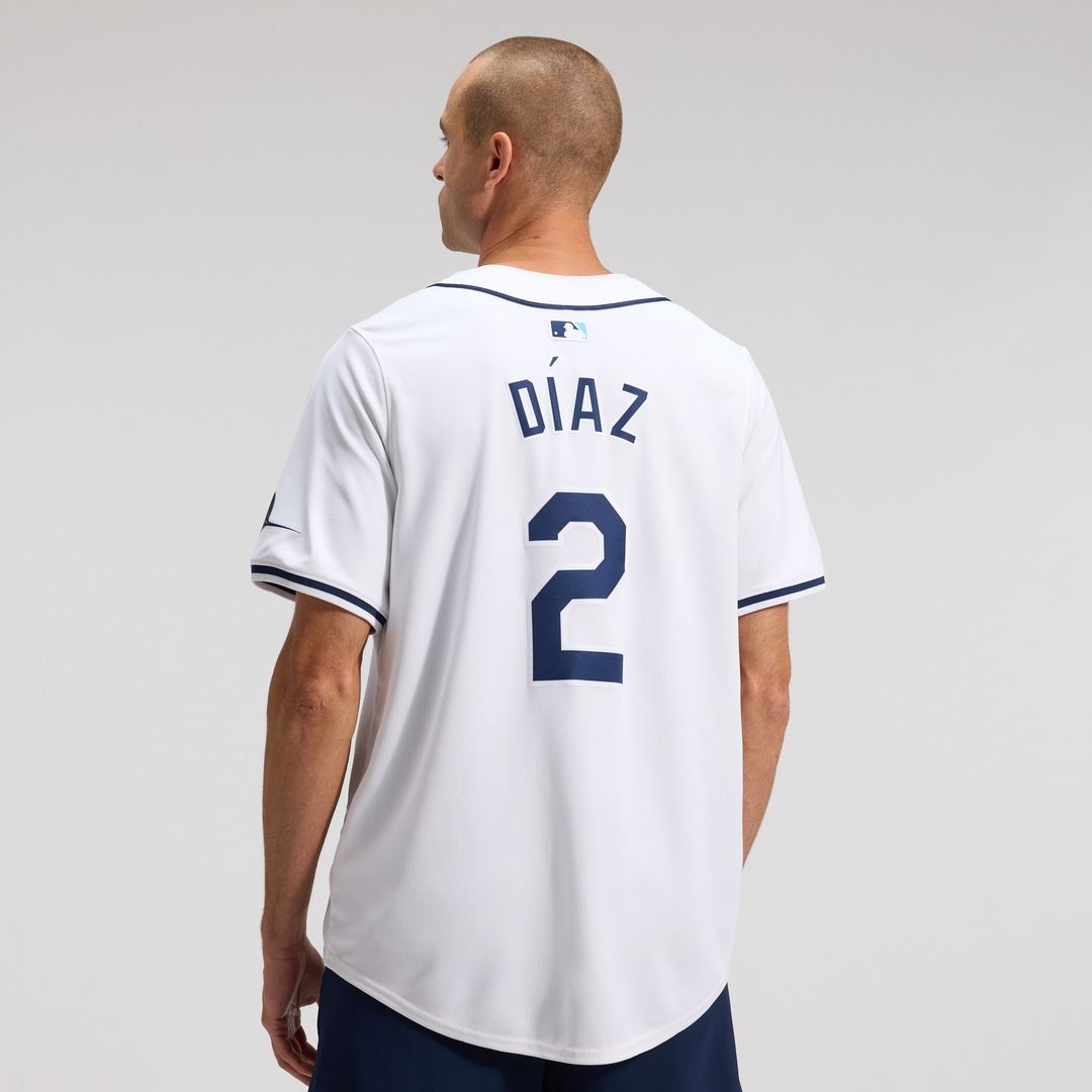 Tampa Bay Rays Yandy Diaz Home Limited Jersey - White