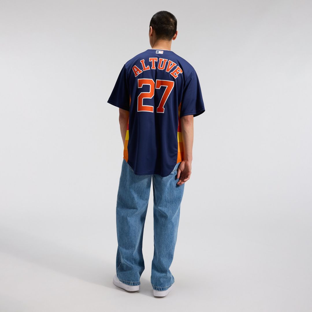 Houston Astros Jose Altuve Alternate 2 Replica Jersey - Navy