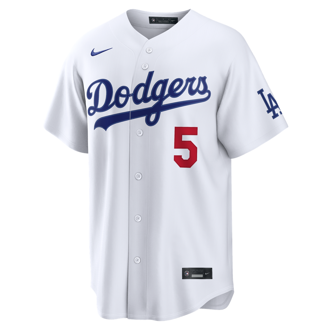 Los Angeles Dodgers Freddie Freeman Home Stadium Jersey - White