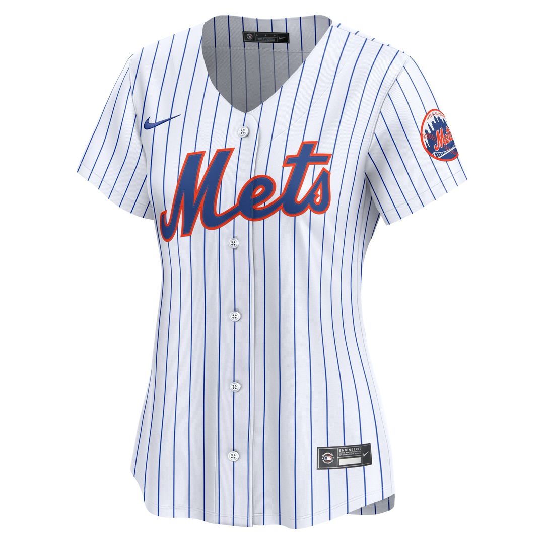 New York Mets Women's Home Limited Jersey - White