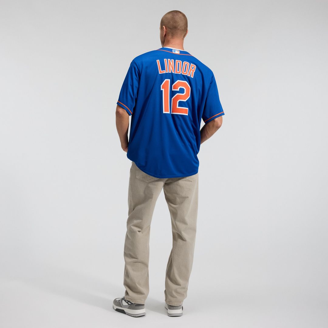 New York Mets Francisco Lindor Alternate Replica Jersey - Royal