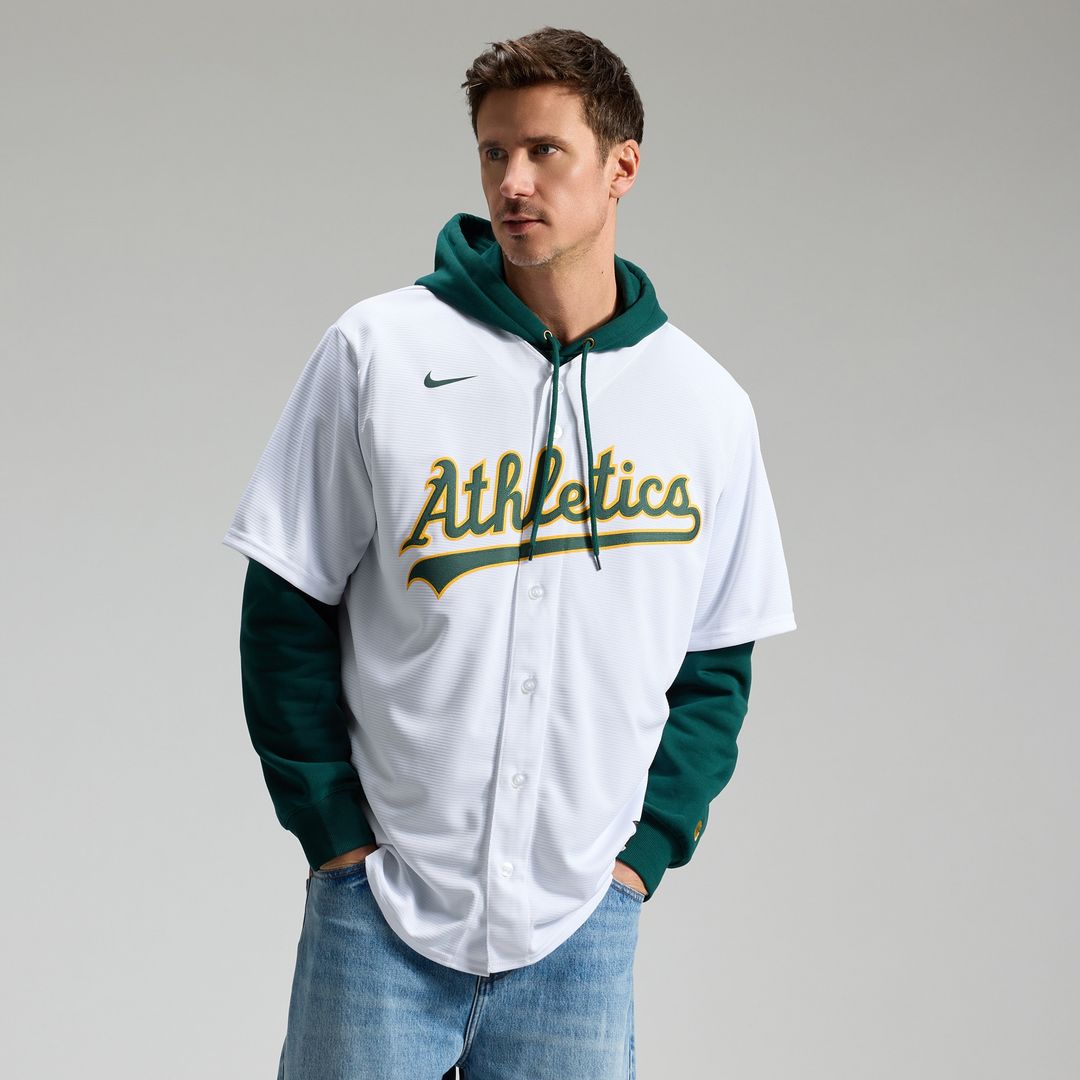 Athletics Nick Kurtz Home Replica Jersey - White
