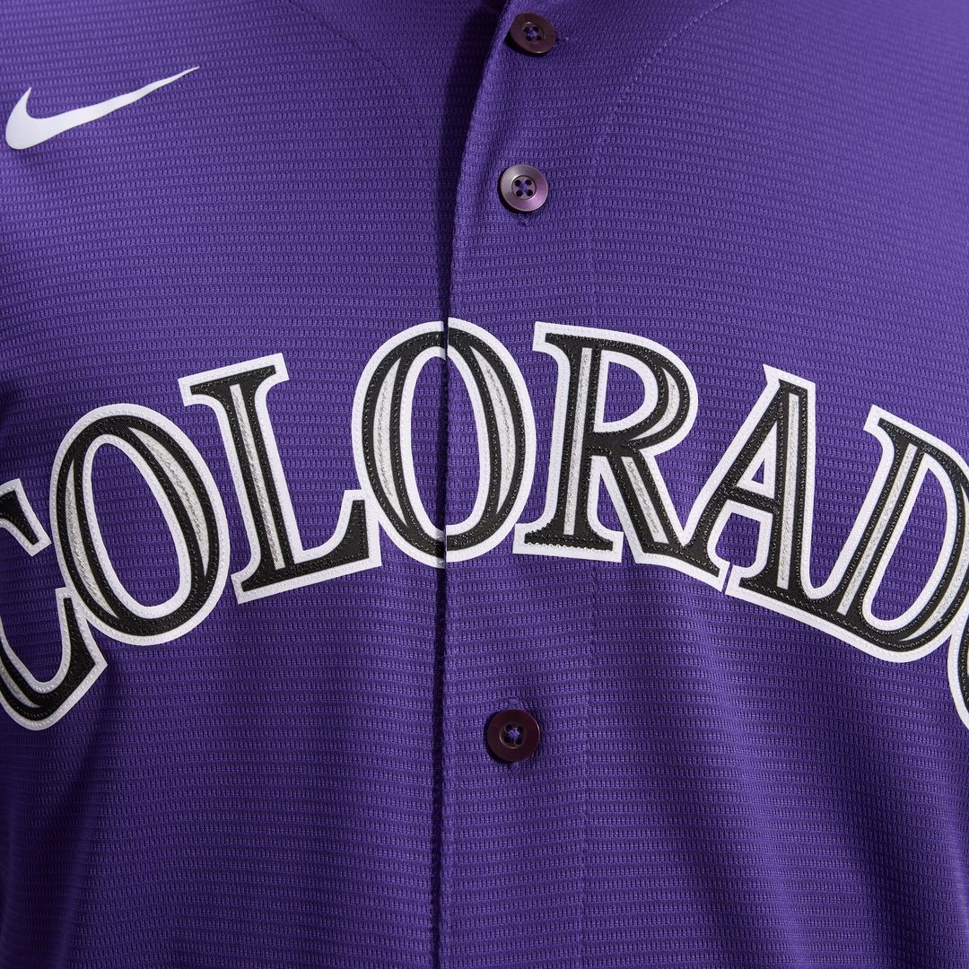 Colorado Rockies Home Replica Team Jersey - White