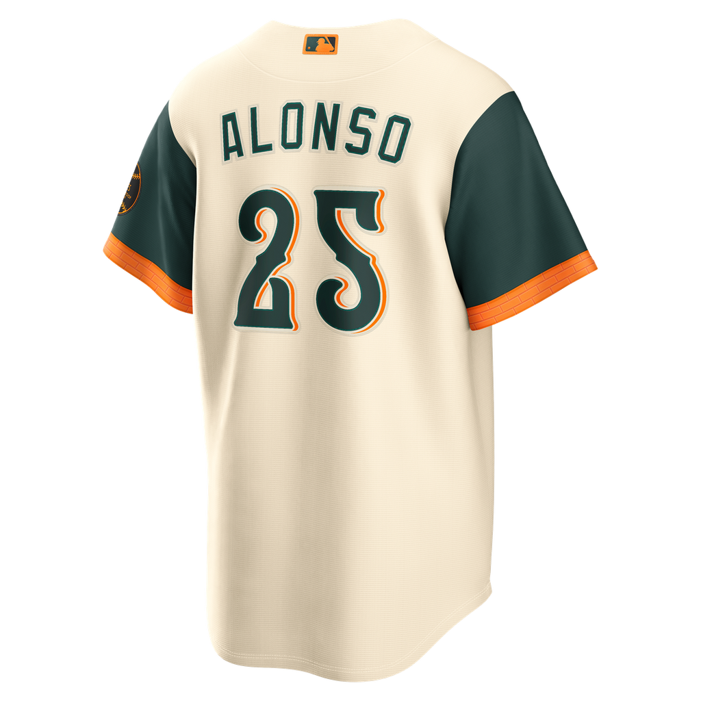 Baltimore Orioles Pete Alonso 2026 City Connect Stadium Jersey - Cream