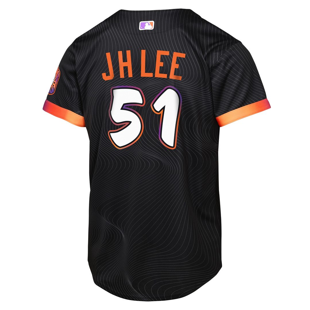 San Francisco Giants Jung Hoo Lee Youth 2025 City Connect Limited Jersey - Anthracite