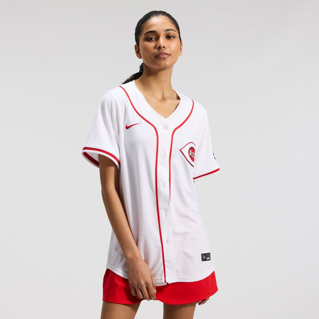 Cincinnati Reds Women's Home Limited Jersey - White