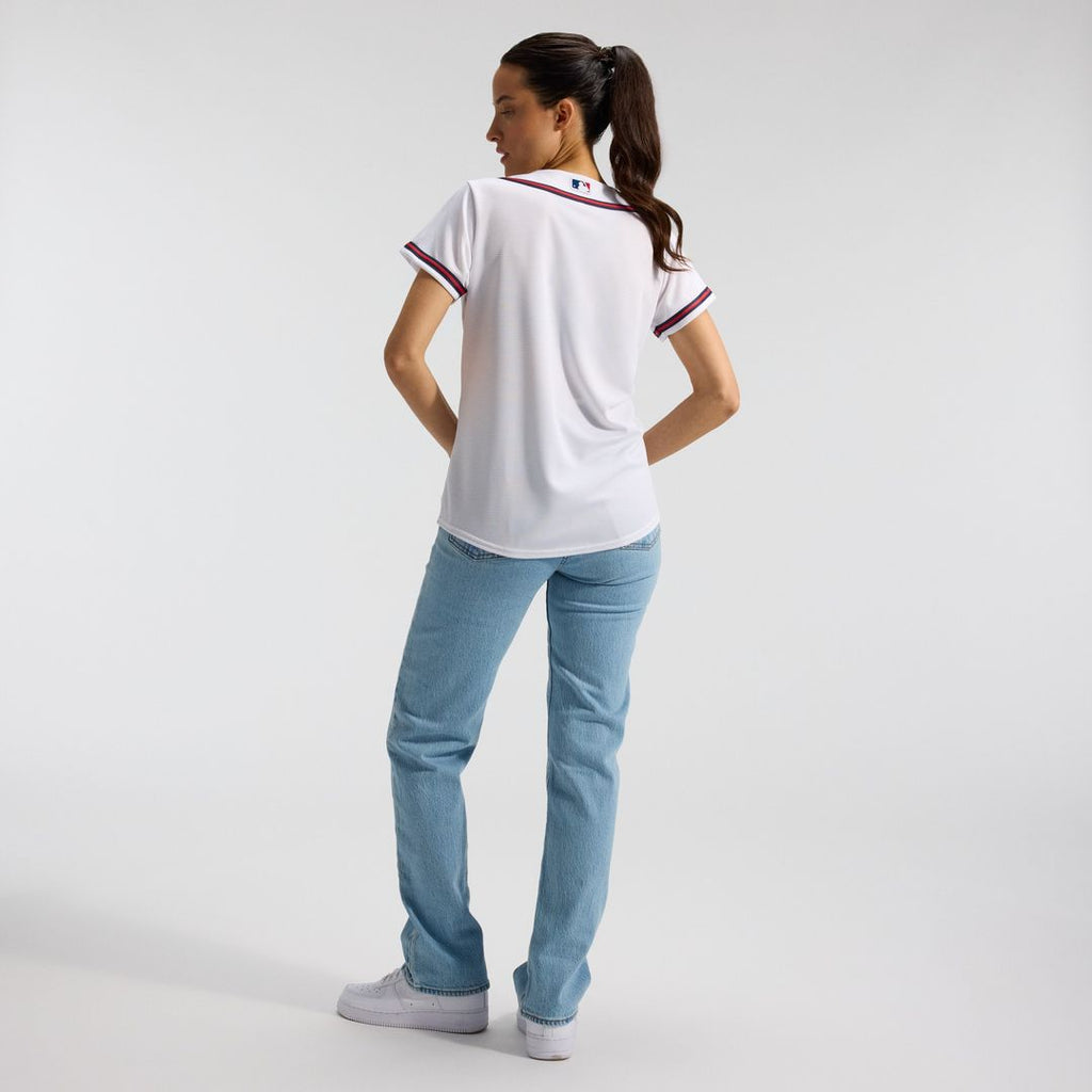 Atlanta Braves Women's Home Replica Team Jersey - White