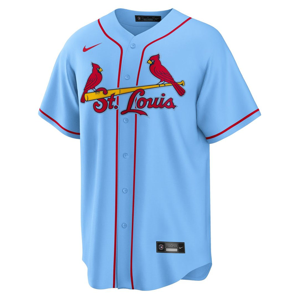 St. Louis Cardinals Lars Nootbaar Alternate Replica Jersey - Light Blue