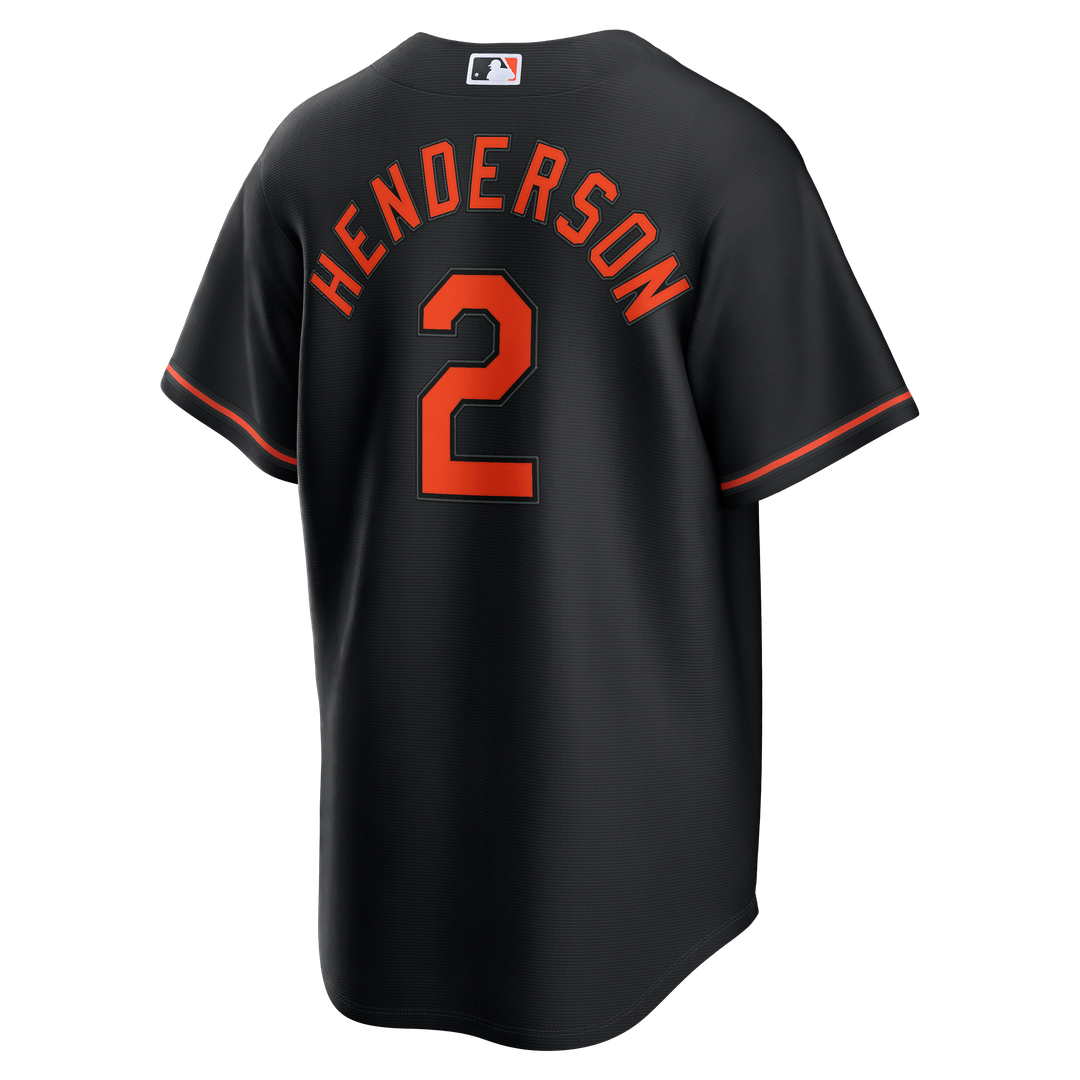 Baltimore Orioles Gunnar Henderson Road Replica Jersey - Gray