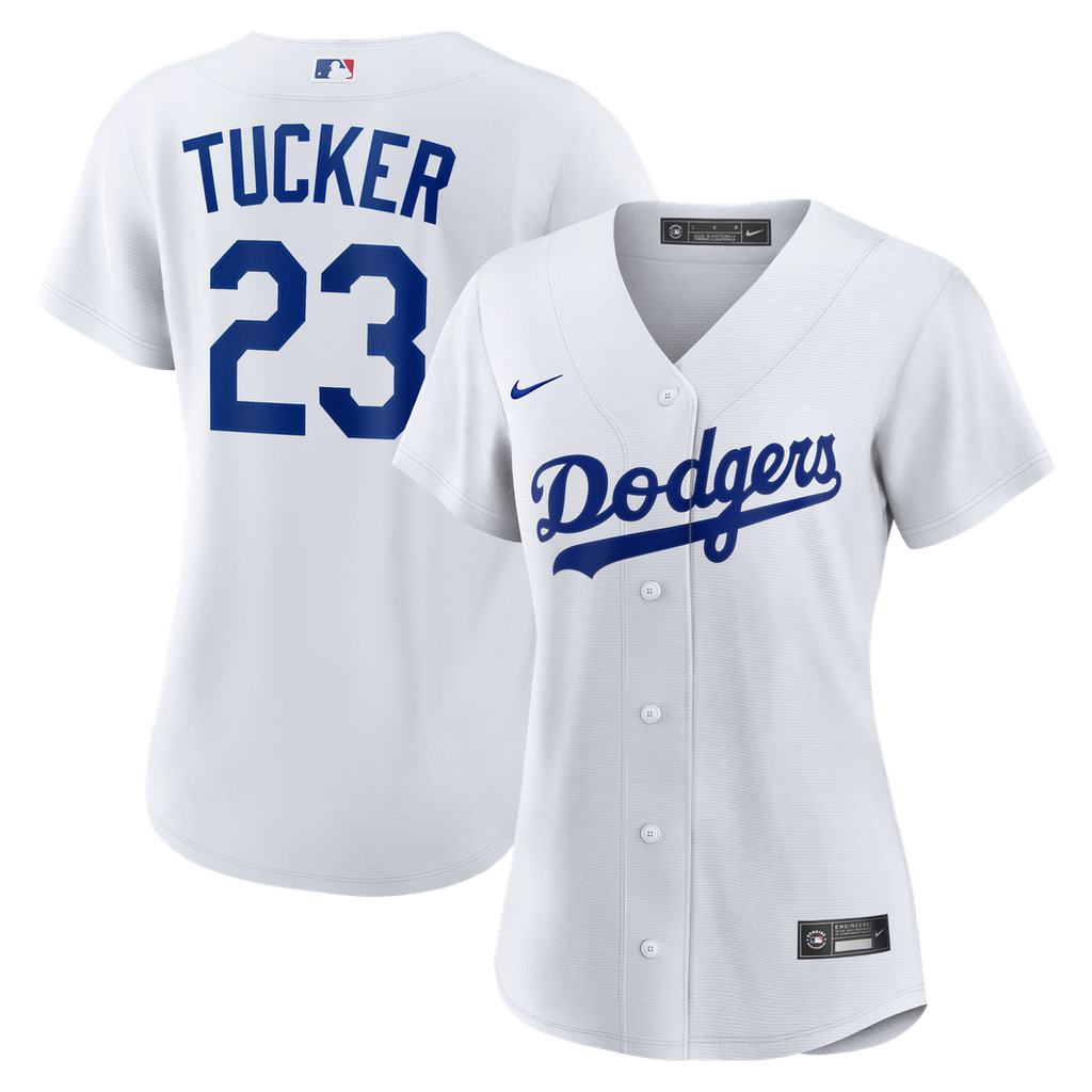 Los Angeles Dodgers Kyle Tucker Women's Home Replica Jersey - White
