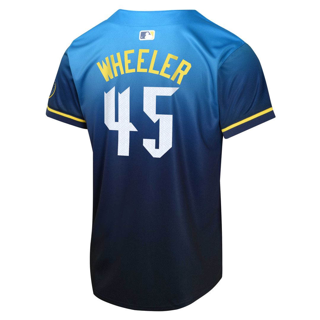 Philadelphia Phillies Zack Wheeler Youth 2024 City Connect Limited Jersey - Blue