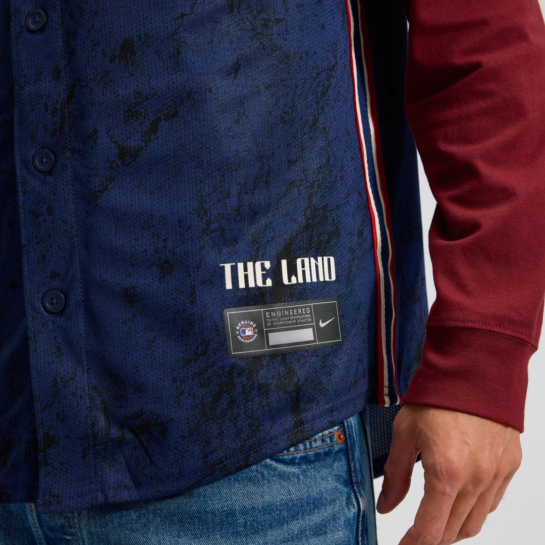 Cleveland Guardians City Connect Limited Jersey - Navy
