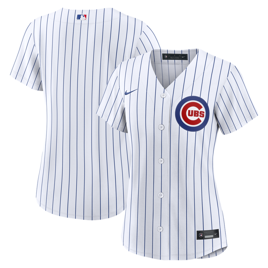 Chicago Cubs Women's Home Replica Jersey - White