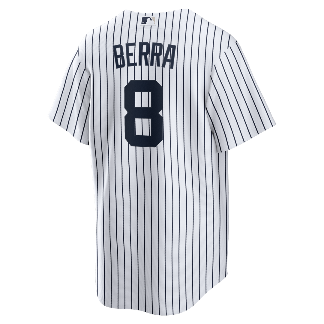 New York Yankees Yogi Berra Home Retired Replica Jersey - White