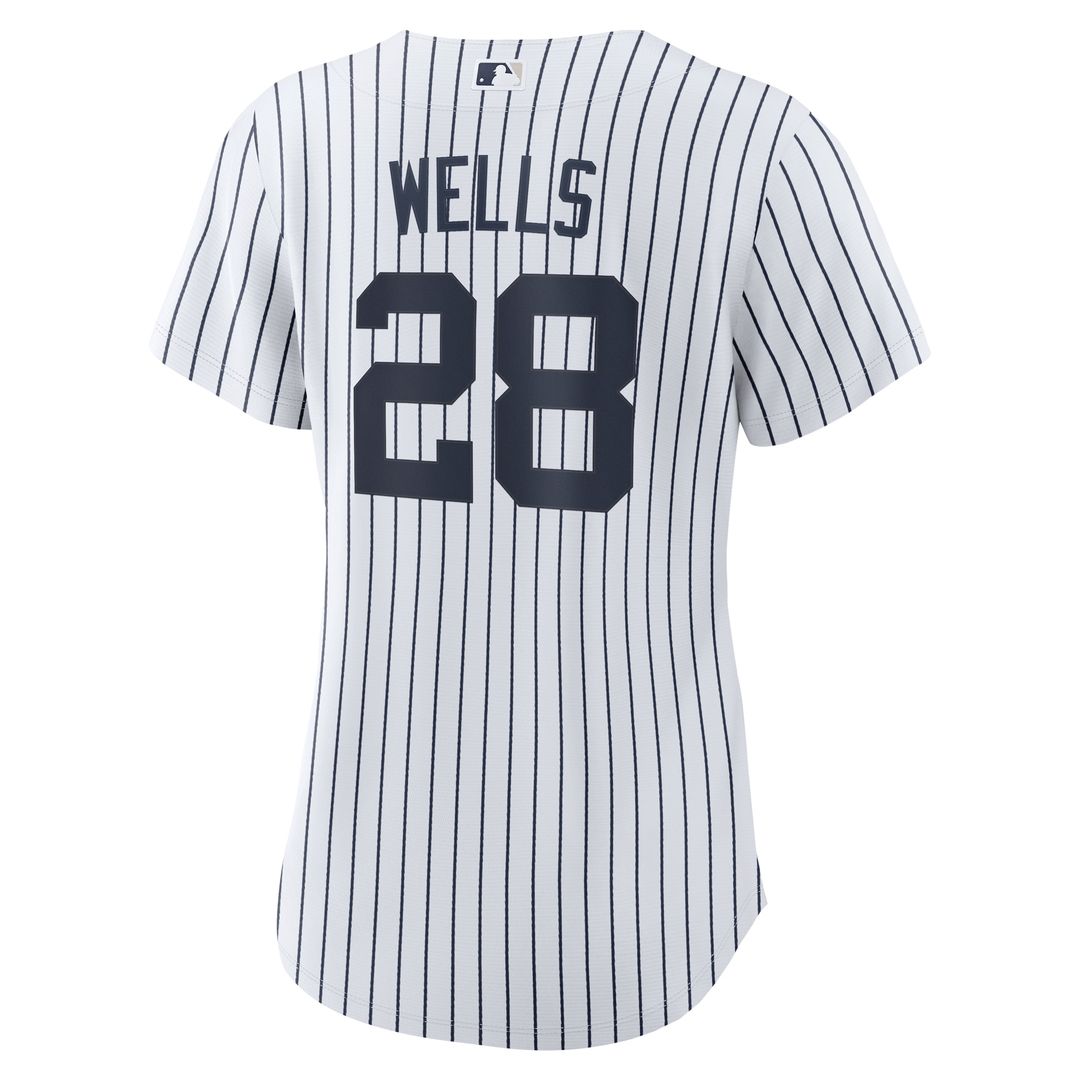 New York Yankees Austin Wells Women's Home Replica Jersey - White