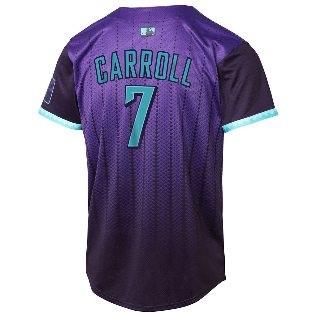 Arizona Diamondbacks Corbin Carroll Youth 2025 City Connect Limited Jersey - Purple