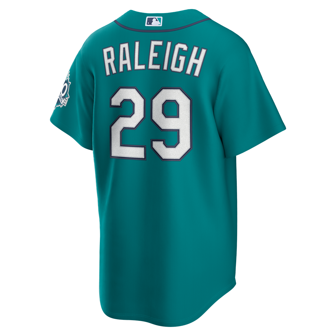 Seattle Mariners Cal Raleigh Alternate Stadium Jersey - Cream