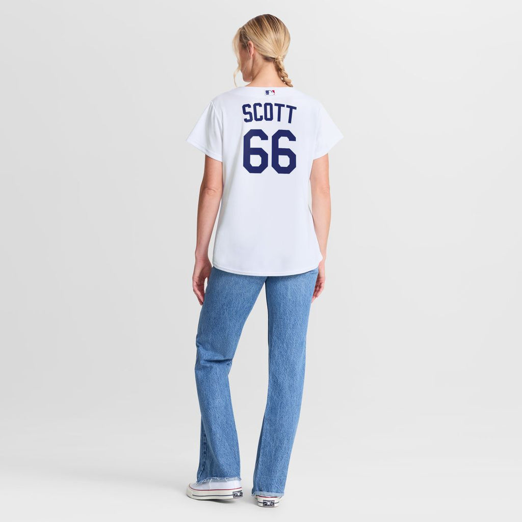 Los Angeles Dodgers Tanner Scott Women's Home Replica Jersey - White