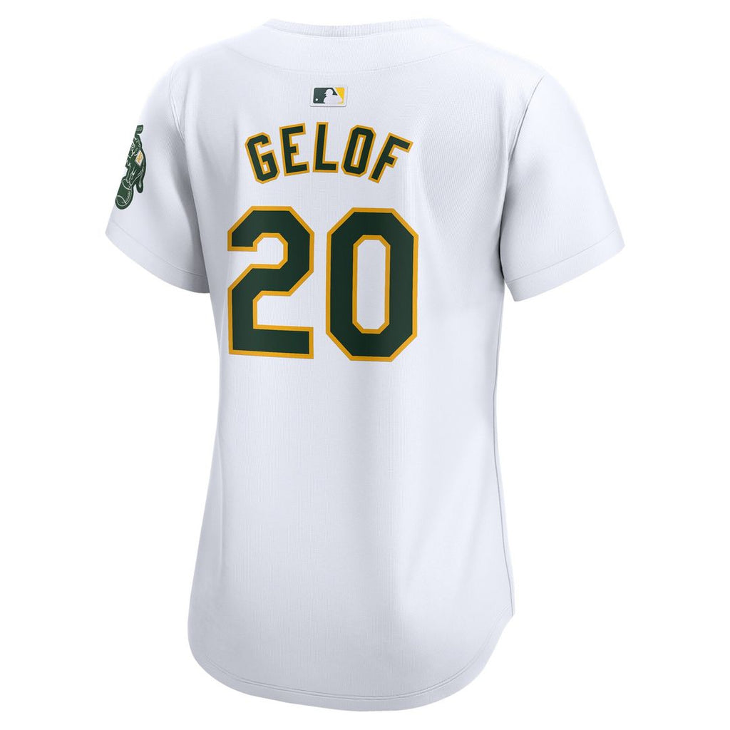 Athletics Zack Gelof Women's Home Limited Jersey - White